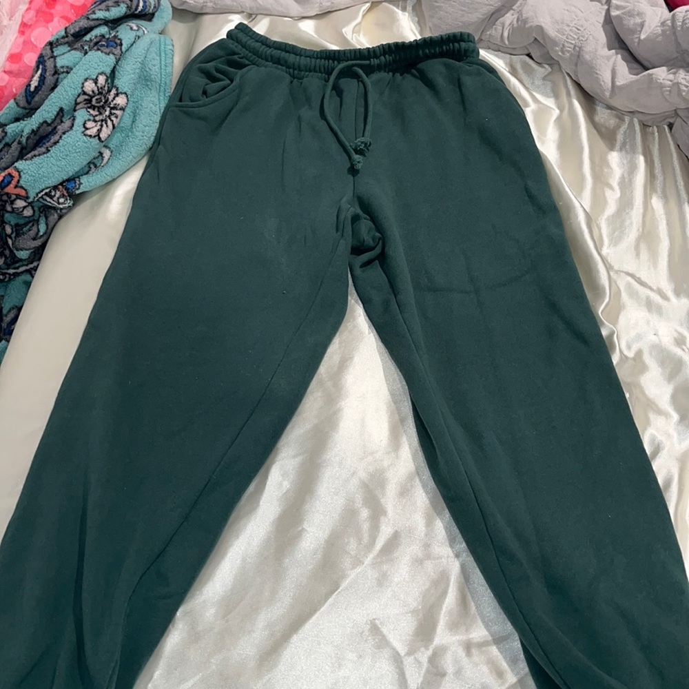 Cotton on green cuffed sweatpants